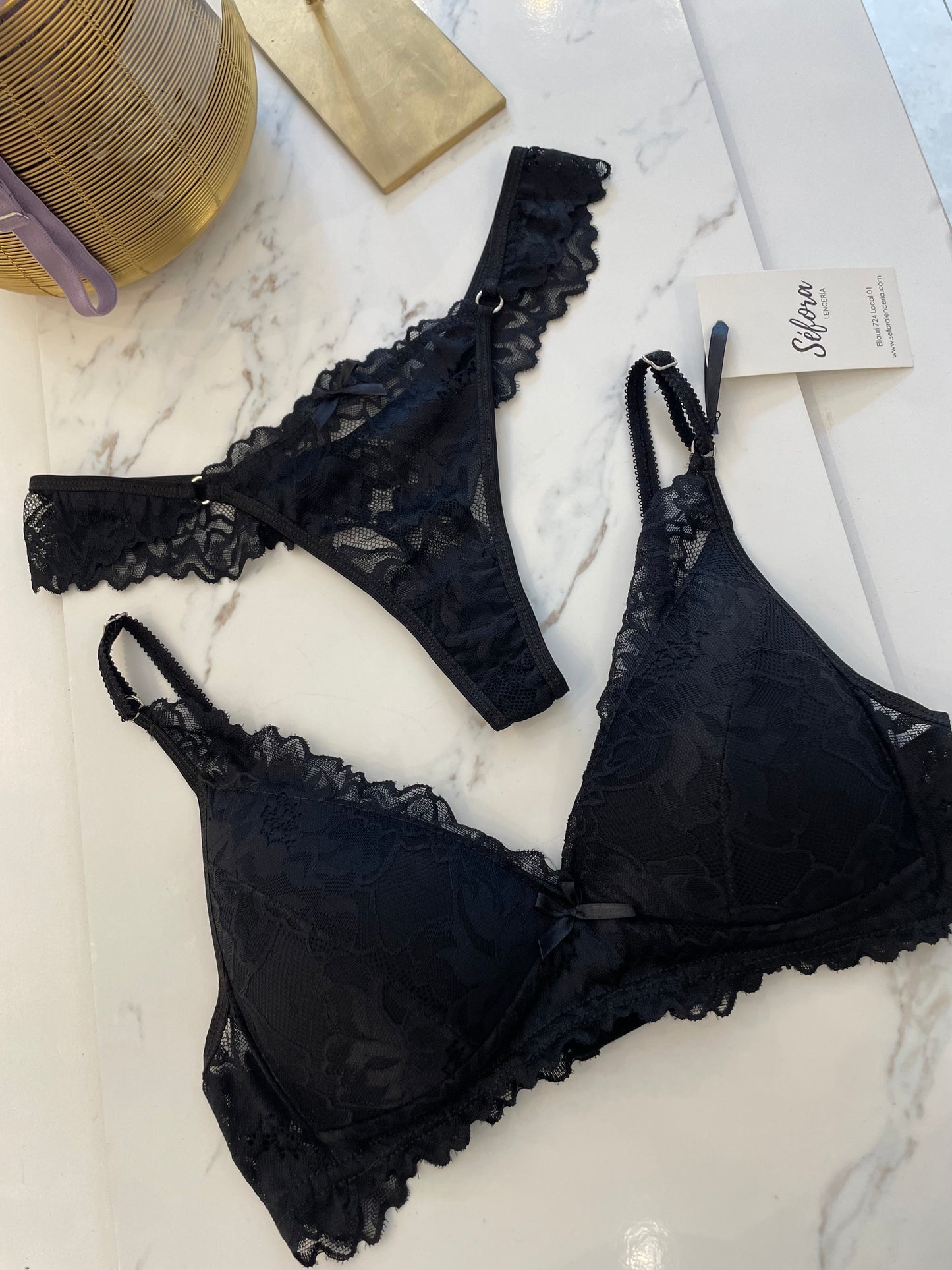 Conjunto JORDANIA negro