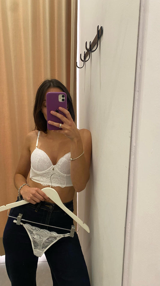 Conjunto AMAZONAS blanco