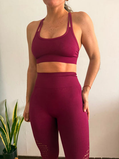 Set MALENA bordo