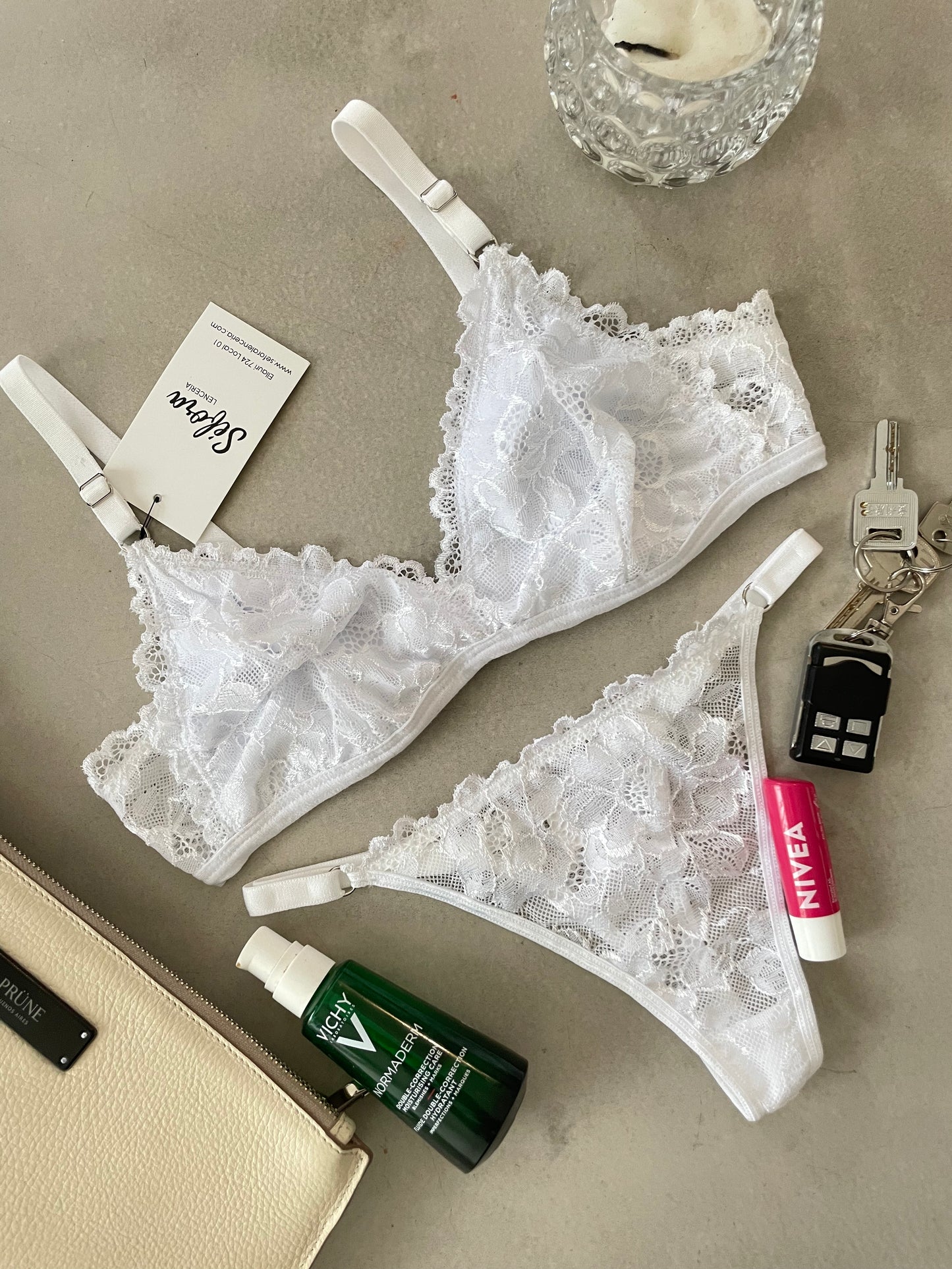 Conjunto GABY blanco