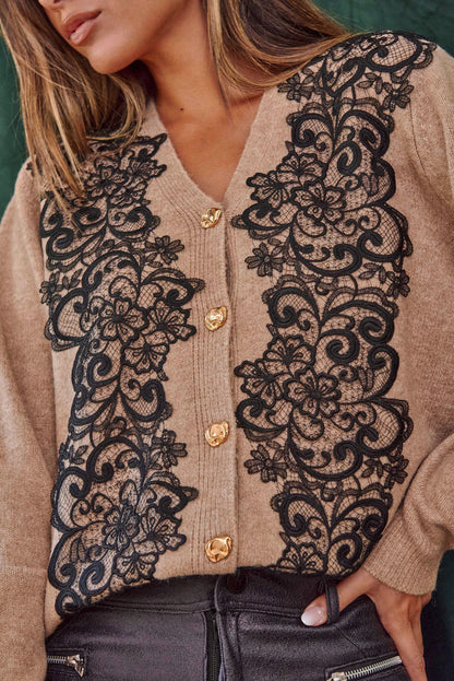Cardigan NOBLE nougat
